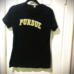 Purdue University Collegiate black t-shirt